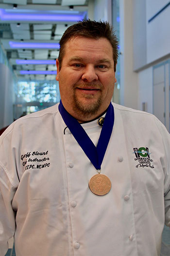 Chef Blount with Jefferson Award