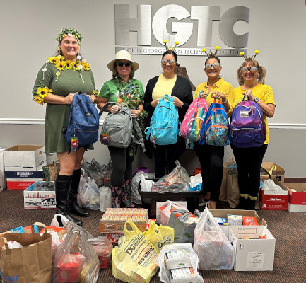 HGTC Employees Donate to Backpack Buddies