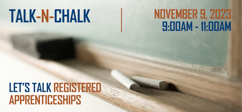 Talk-N-Chalk Apprenticeship Event