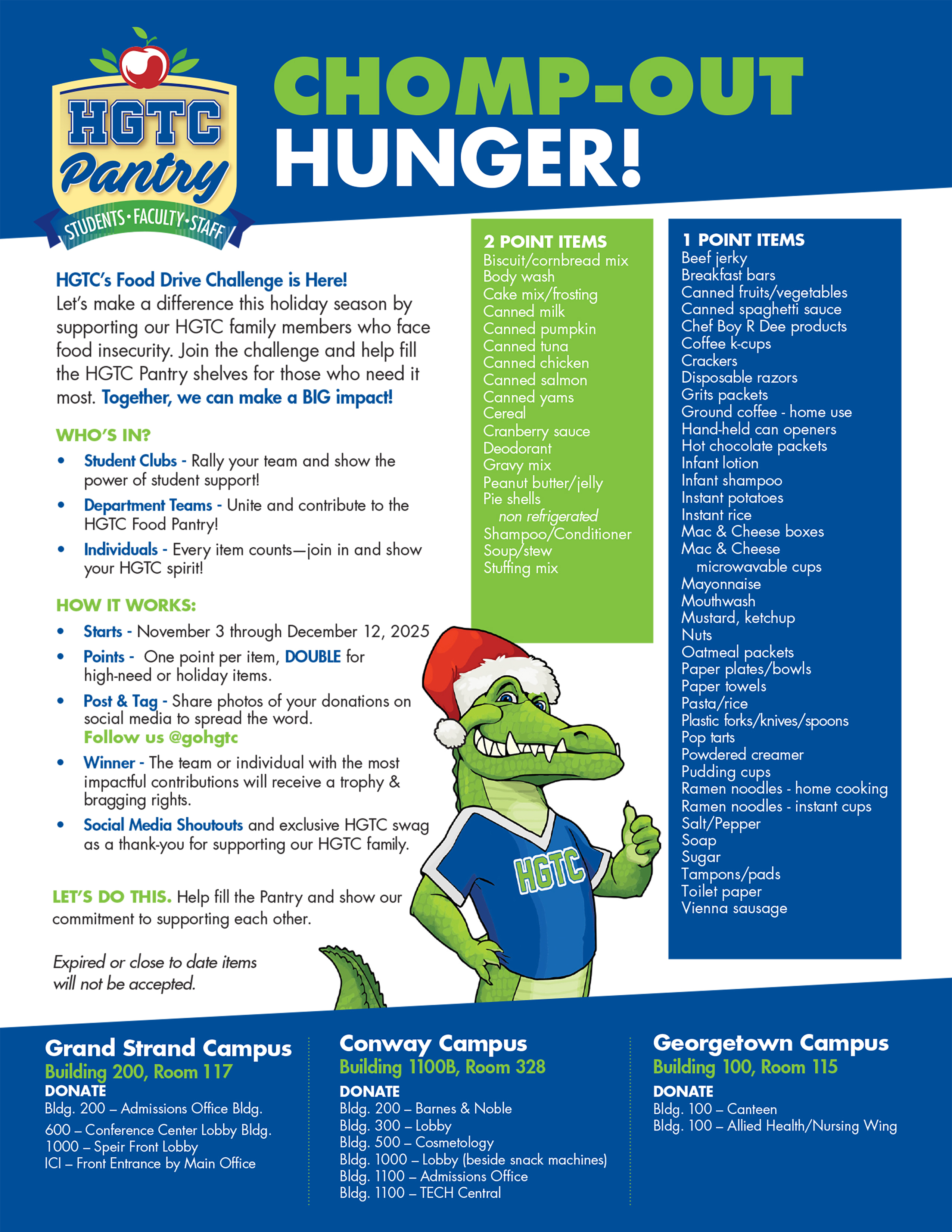 Chomp-Out Hunger Challenge 2025