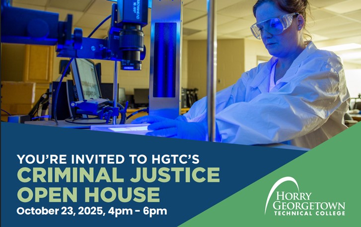 Criminal Justice Open House Flyer