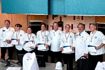 HGTC Culinary Team Wins Bronze Medal and Second Place at Southeast Regional Competition