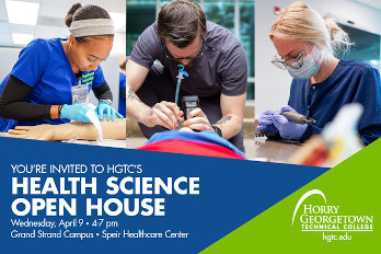Health Science Open House Invite