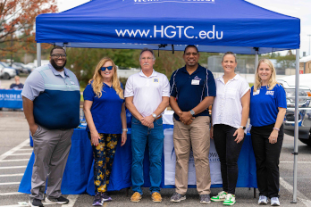 BJ Beaver, Partnership Grand Strand; Eileen Patonay, South Carolina Department of Employment and Workforce; Doug Obenour, Building Talent Foundation; Vincent Myers, Horry-Georgetown Technical College; Amanda Van Natta, Horry County Schools; Morgan Dendy, Horry-Georgetown Technical College