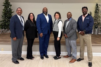 Vincent Myers, Horry-Georgetown Technical College; Tania Appel, Apprenticeship Carolina; Cleveland Williams, US Department of Labor; Amber Morris, UCI Medical Affiliates; Roy Robinson, US Department of Labor; Leslie Lovett, Apprenticeship Carolina