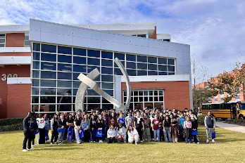 Myrtle Beach High School Seniors on the HGTC Conway Campus