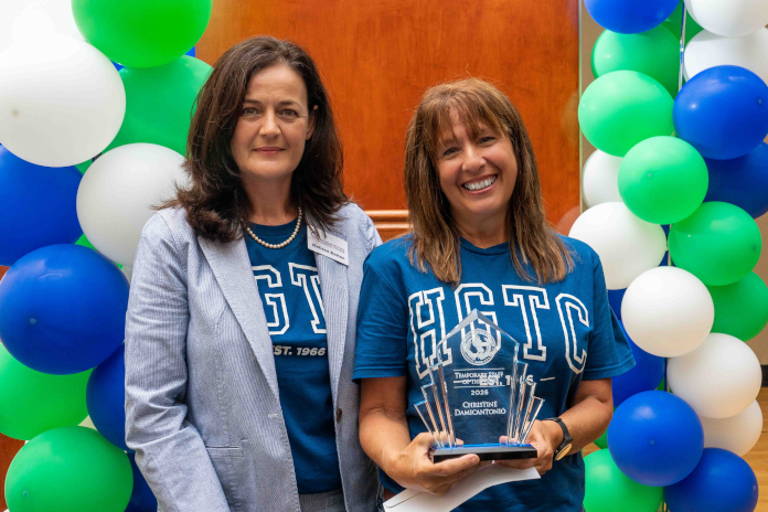 HGTC Names Christine D’Amicantonio 2026 Temporary Staff of the Year