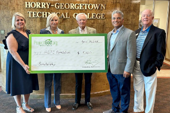 HGTC Foundation Receives Scholarship Gift from Project Golf in Honor of Gary Schaal, PGA