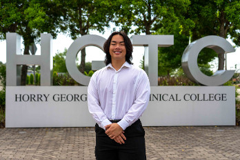 HGTC Student Vinh Dinh Wins National Marc Napolitano Memorial Essay Award from Alpha Beta Gamma