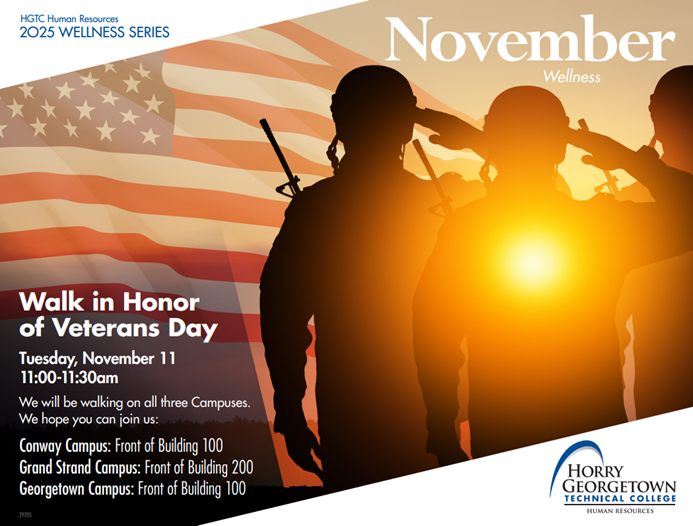 HGTC Honors Veterans, Commemorates Veterans Day