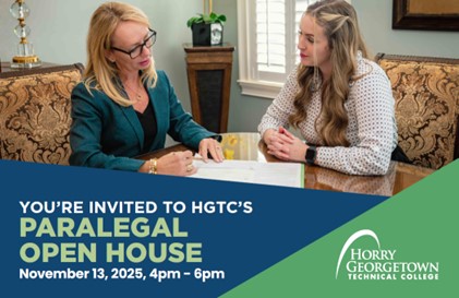 HGTC Hosts Paralegal Open House on Grand Strand Campus